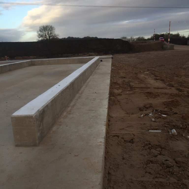 Quality concrete Workmanship Completed concrete works by LLT Civils